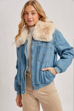 Load image into Gallery viewer, Darlin’ Denim Bomber
