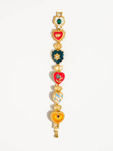 Load image into Gallery viewer, Baroque Heart Bracelet