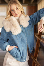 Load image into Gallery viewer, Darlin’ Denim Bomber