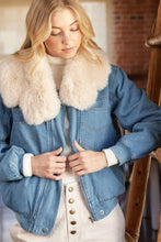 Load image into Gallery viewer, Darlin’ Denim Bomber