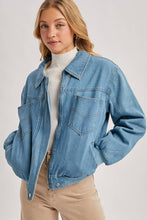 Load image into Gallery viewer, Darlin’ Denim Bomber