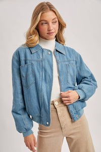 Darlin’ Denim Bomber