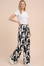 Load image into Gallery viewer, PUPPY LOVE CHECKERED PALAZZOS