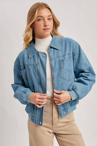 Darlin’ Denim Bomber