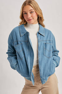 Darlin’ Denim Bomber