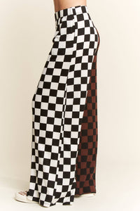 SPLIT DECISION CHECK PANTS