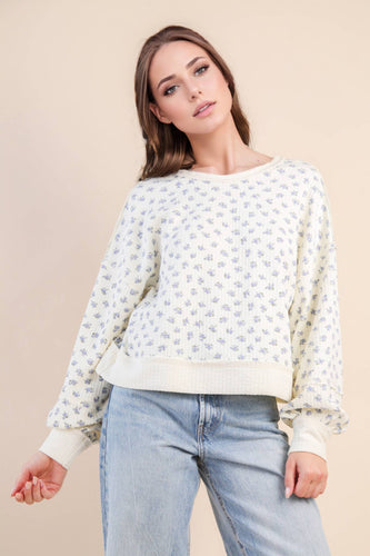 Meadow Floral Printed Top