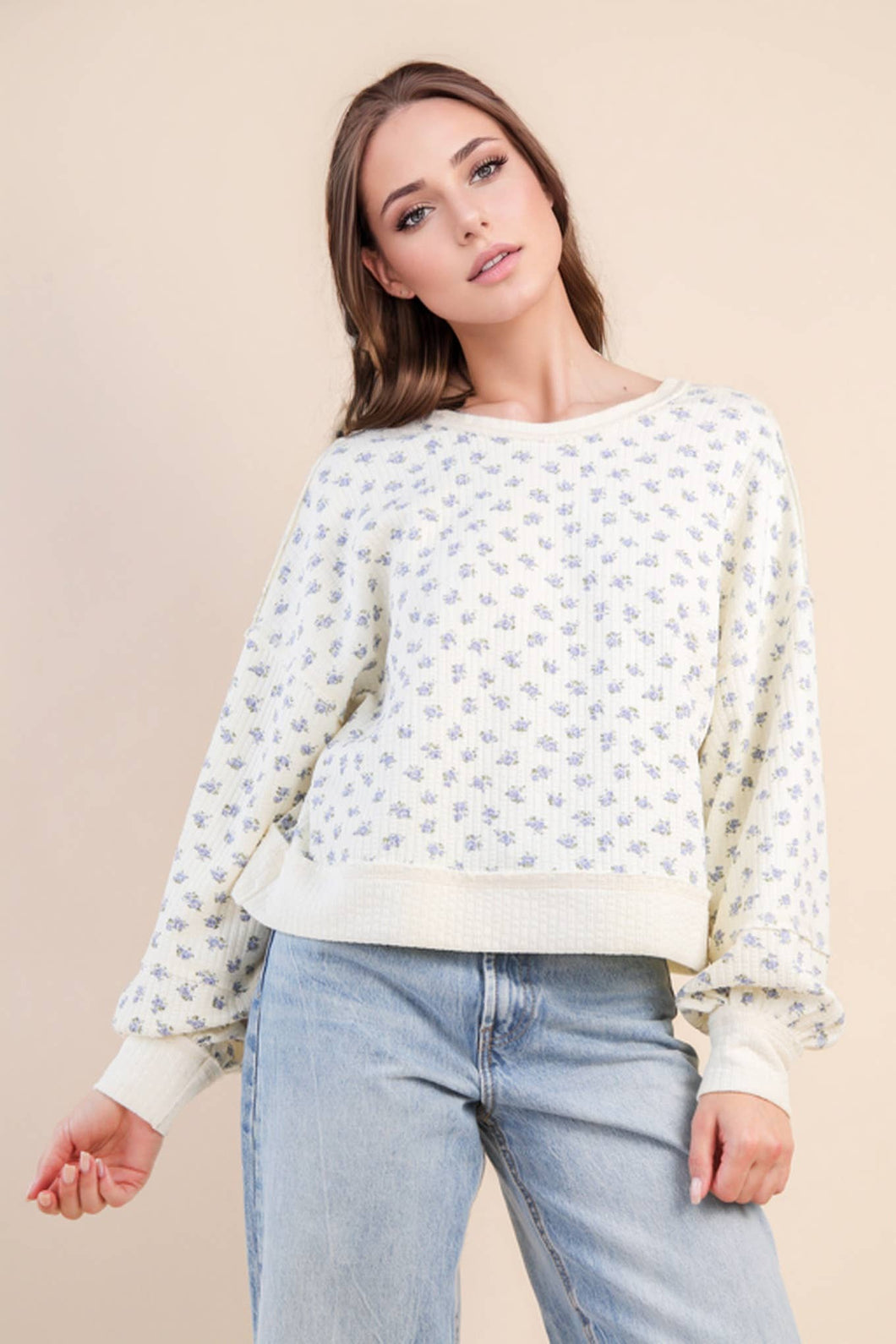 Meadow Floral Printed Top