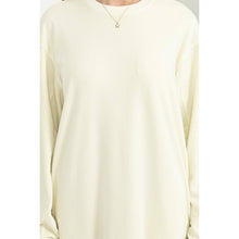 Load image into Gallery viewer, ROMANIN’ MIDI SWEATSHIRT DRESS in CREAM