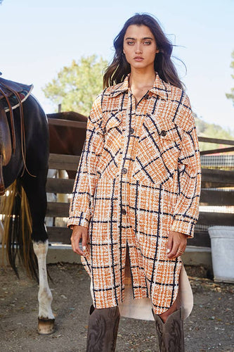 Houndstooth Shacket