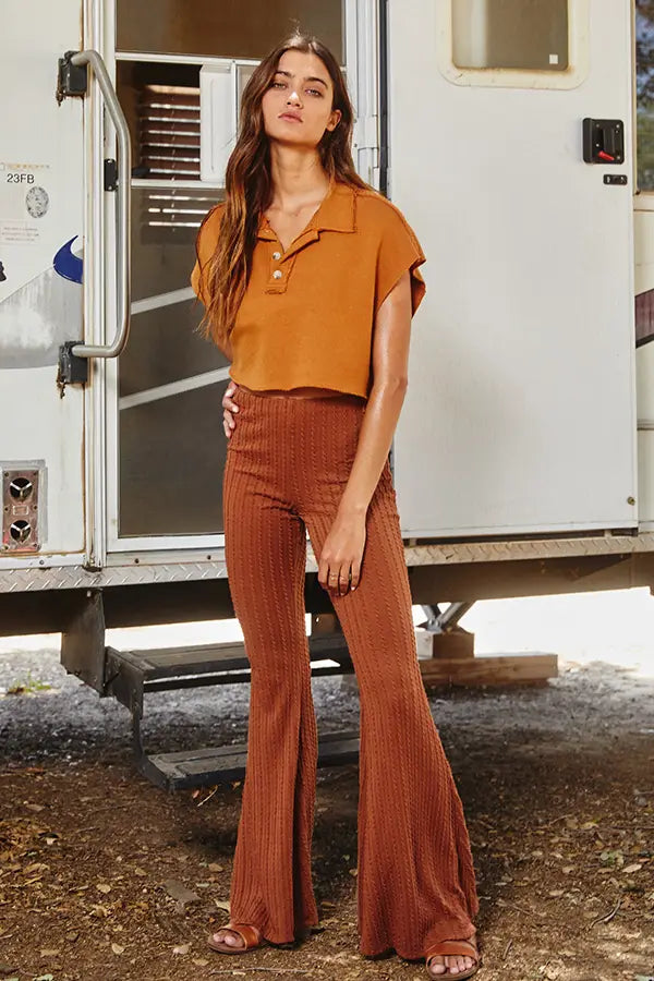 Adrianne Flare Pants - 2 colors to choose from – Out West USA